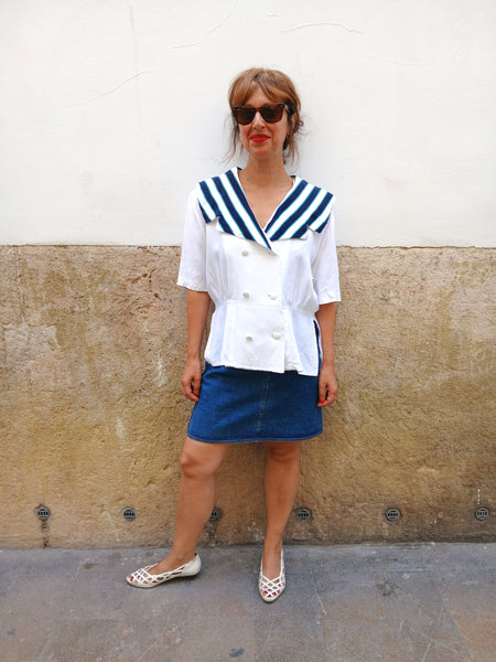 Camisa Vintage Marinera