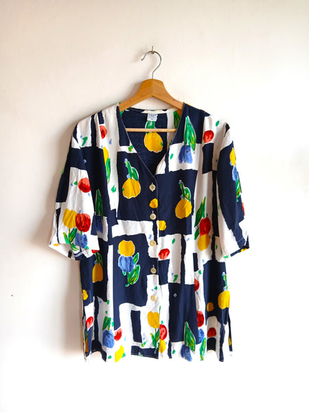 Camisa Vintage Frutas