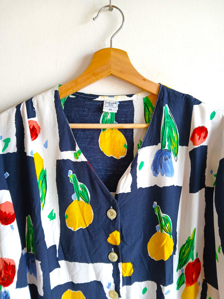 Camisa Vintage Frutas