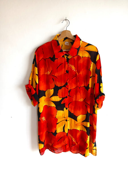 Camisa Vintage Oversized