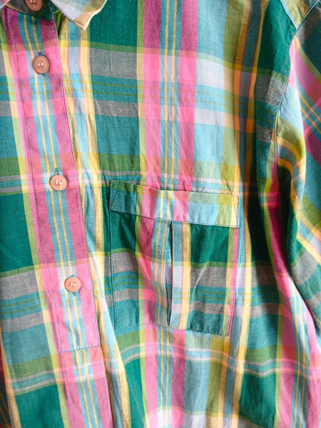 Camisa Vintage Cuadros