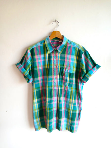 Camisa Vintage Cuadros