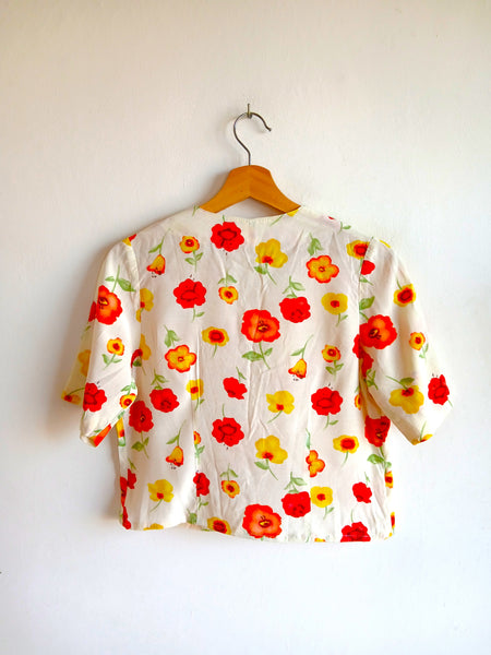 Camisa Vintage Flores