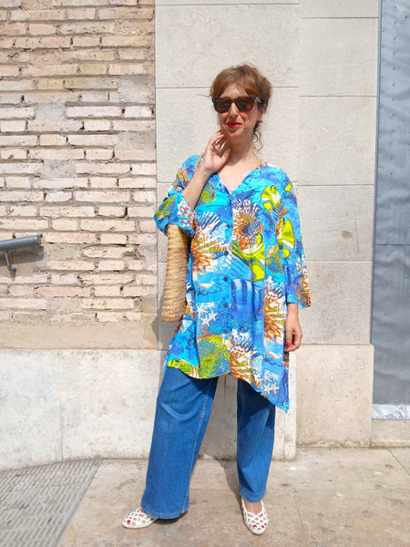 Camisa Vintage Fondo del Mar