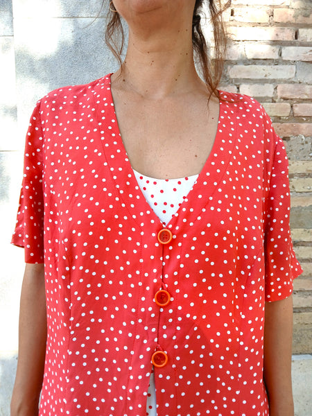 Vestido Vintage Lunares