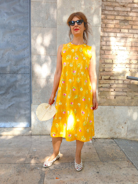 Vestido Vintage Hecho a Mano