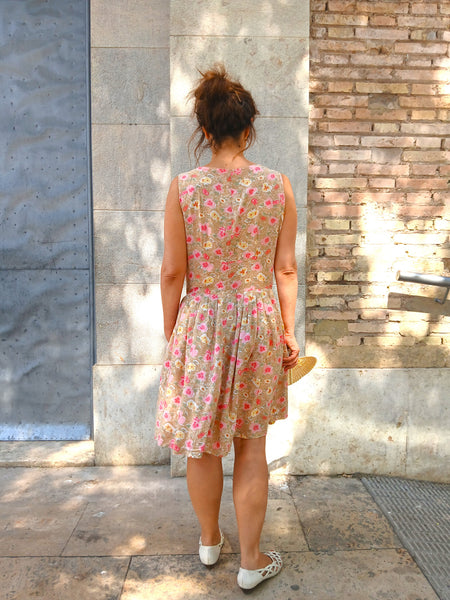 Vestido Vintage Flores