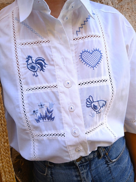 Camisa Vintage Meico Landhaus