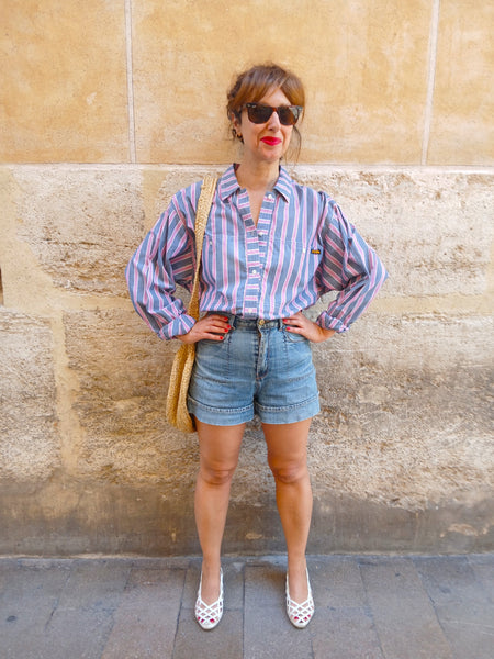 Camisa Vintage Rayas