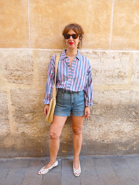 Camisa Vintage Rayas