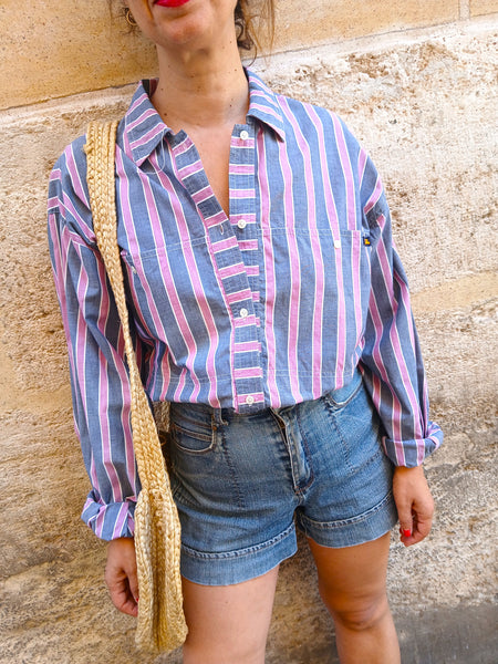 Camisa Vintage Rayas