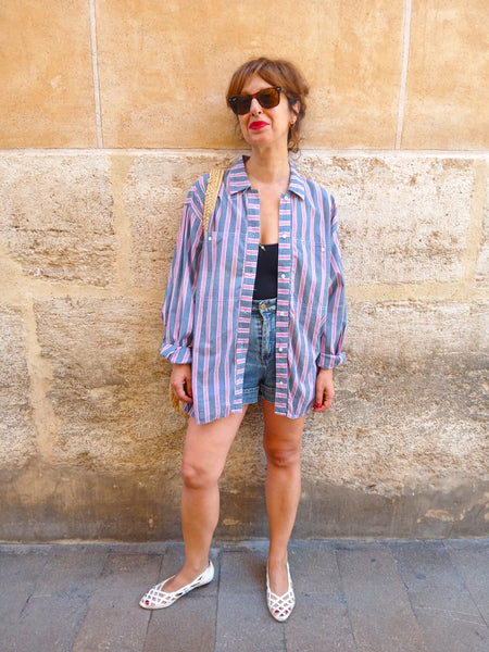 Camisa Vintage Rayas