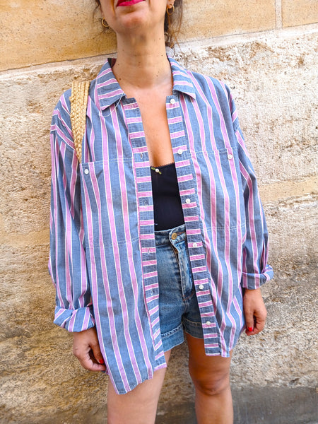 Camisa Vintage Rayas