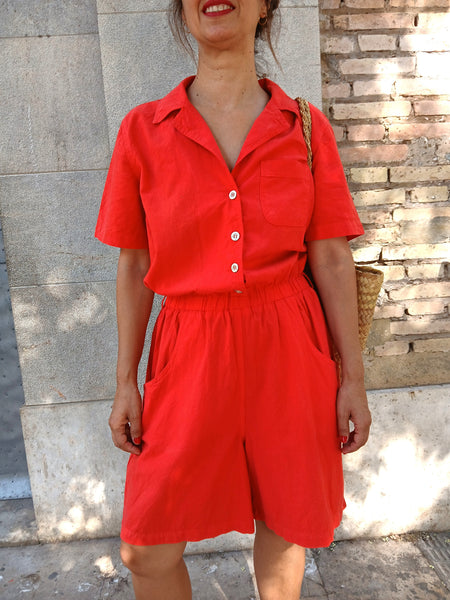 Mono Vintage Rojo