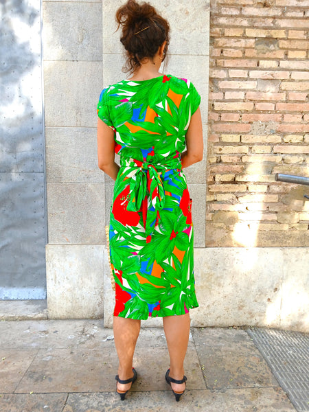 Vestido Vintage Flores