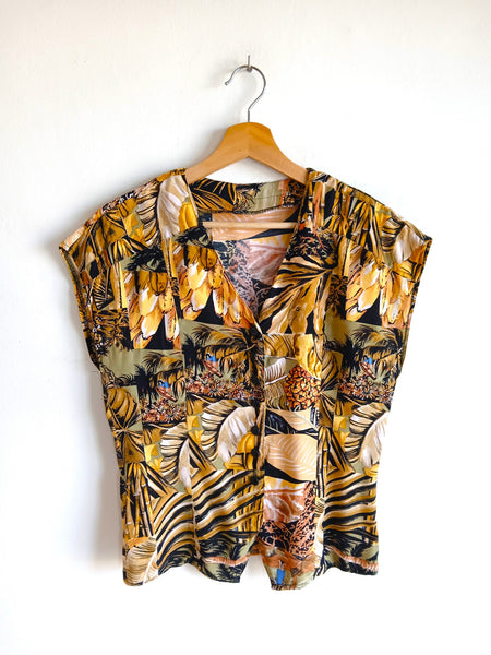 Camisa Vintage Tropical