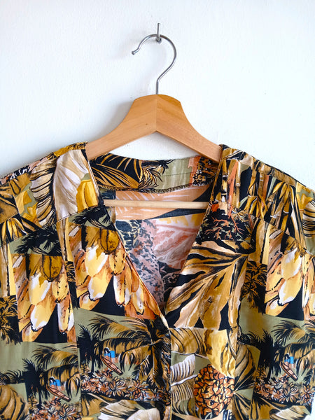Camisa Vintage Tropical