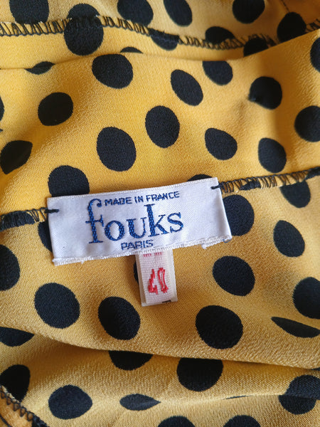 Camisa Vintage Fouks Paris