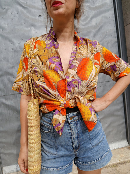 Camisa Vintage Jean Chancel Paris