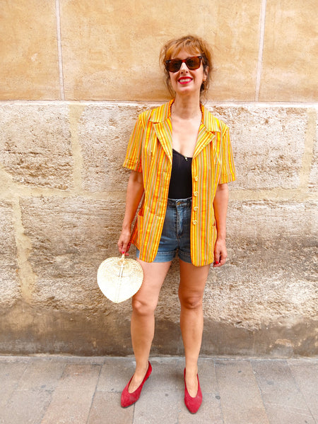 Blazer Vintage Rayas