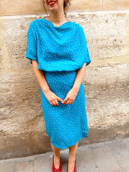 Conjunto Vintage Lunares