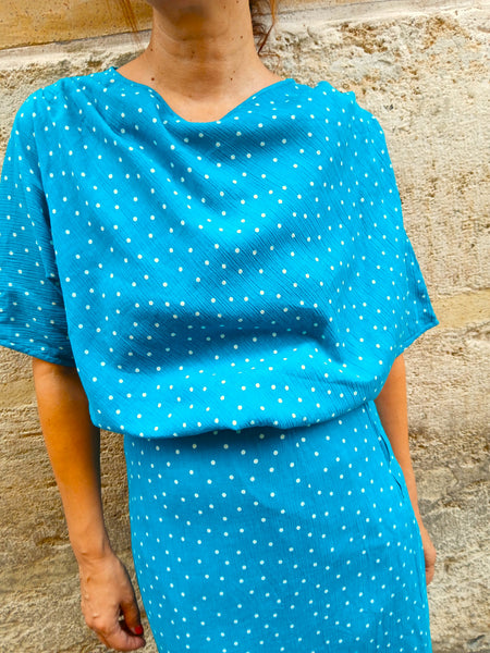 Conjunto Vintage Lunares