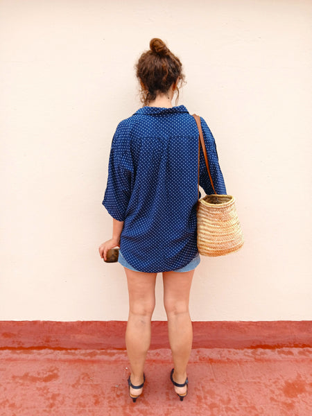 Camisa Vintage Lunares