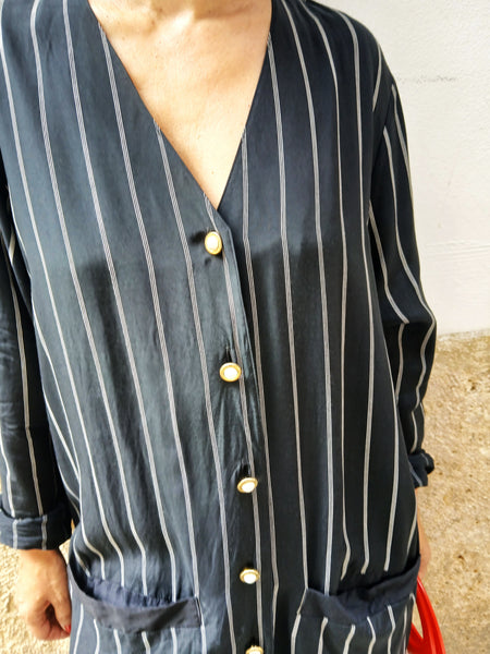 Sobre Camisa Vintage Rayas