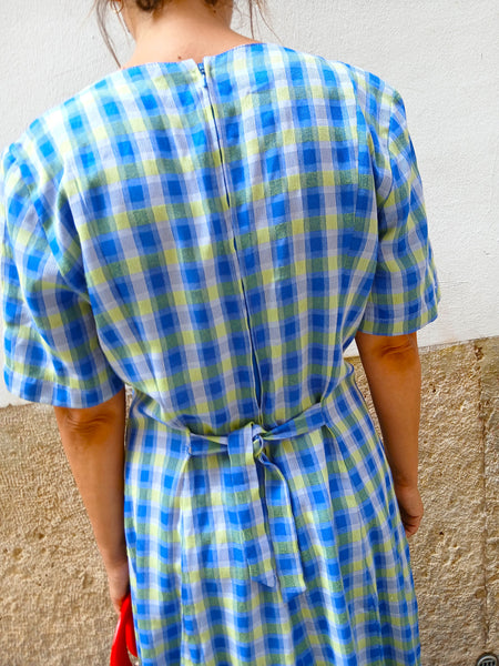 Vestido Vintage Cuadros