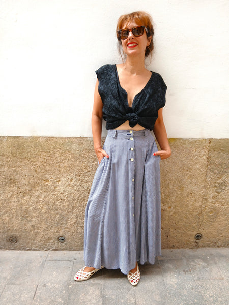 Falda Vintage Vichy