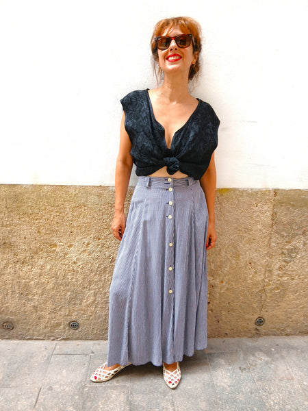 Falda Vintage Vichy