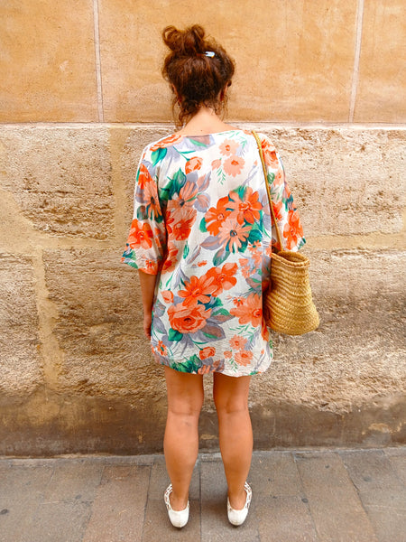 Camisa Vintage Floral