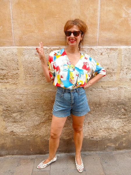 Camisa Vintage Veraniega