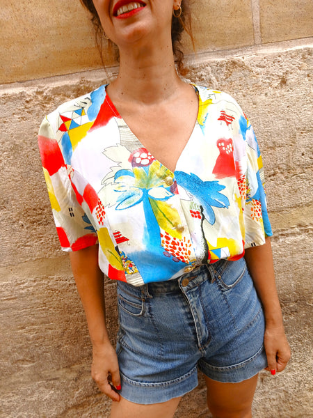 Camisa Vintage Veraniega