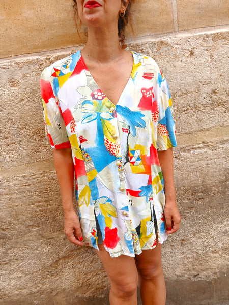 Camisa Vintage Veraniega