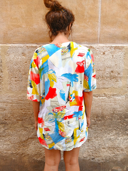 Camisa Vintage Veraniega