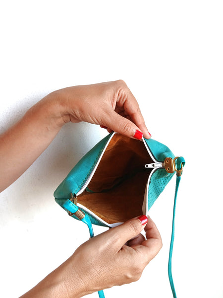 Bolso Vintage Turquesa