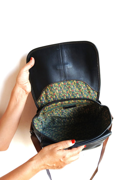Bolso Vintage Piel Trenzada
