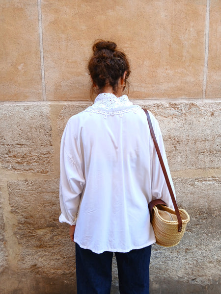 Camisa Vintage Bordada