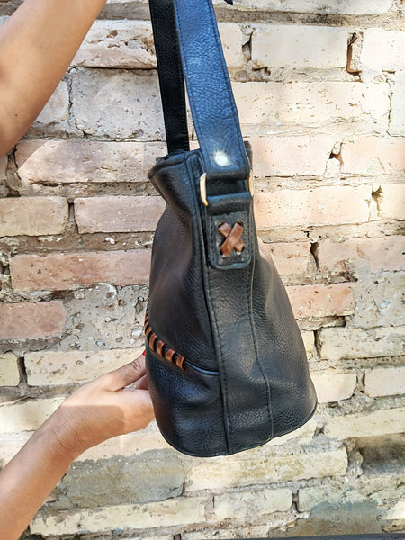 Bolso Vintage Negro Espiral