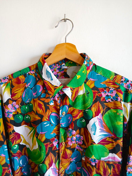 Camisa Vintage Flores y Frutas