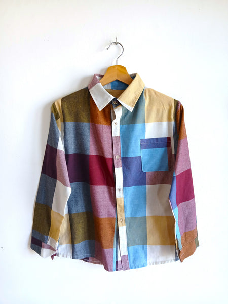 Camisa Vintage Cuadros