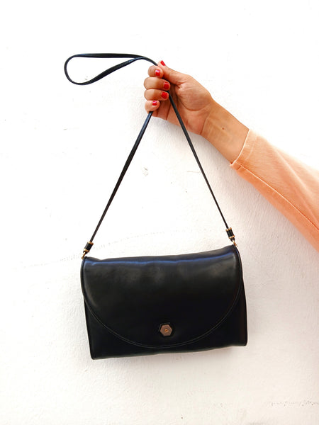 Bolso Vintage Negro Años 80/90