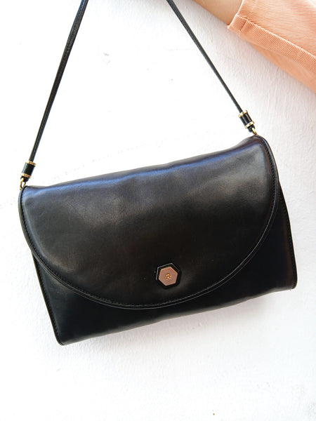 Bolso Vintage Negro Años 80/90