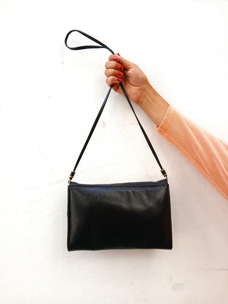 Bolso Vintage Negro Años 80/90