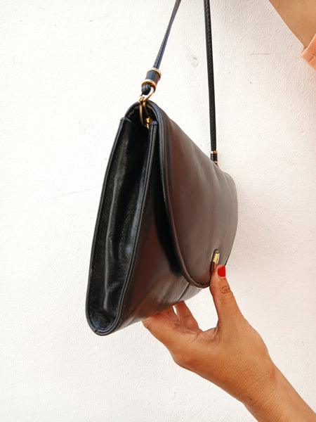 Bolso Vintage Negro Años 80/90