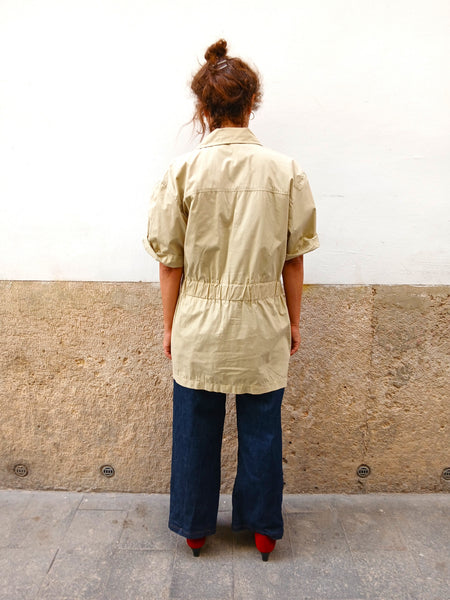 Sobre Camisa Vintage Made in Italy de Algodón - Talla M/L