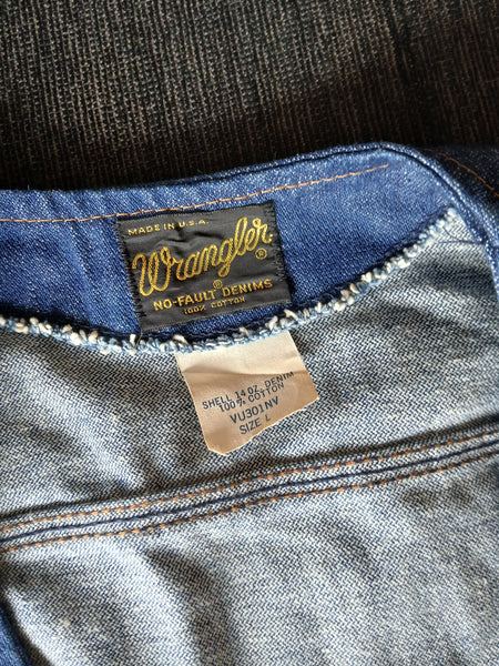 Chaleco Vaquero Vintage Wrangler Made in USA - Talla S/M