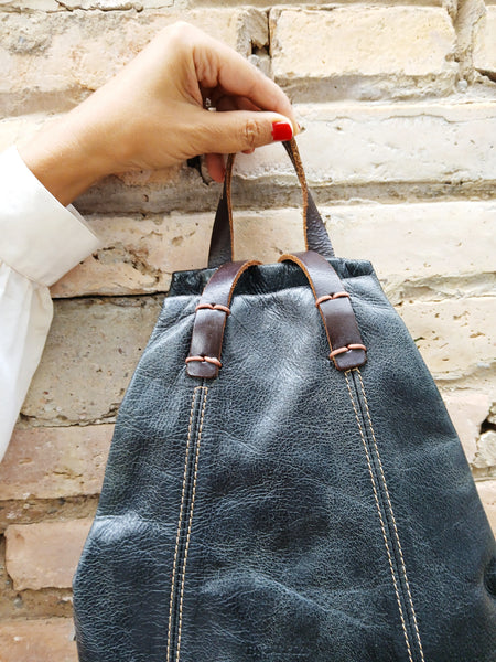 Bolso Vintage Estilo Mochila B. Ditet Made in Spain