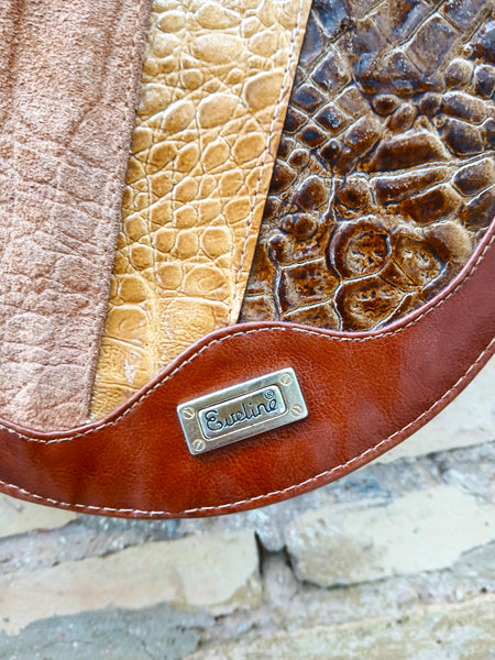 Bolso Vintage Evelyn de Piel Marrón